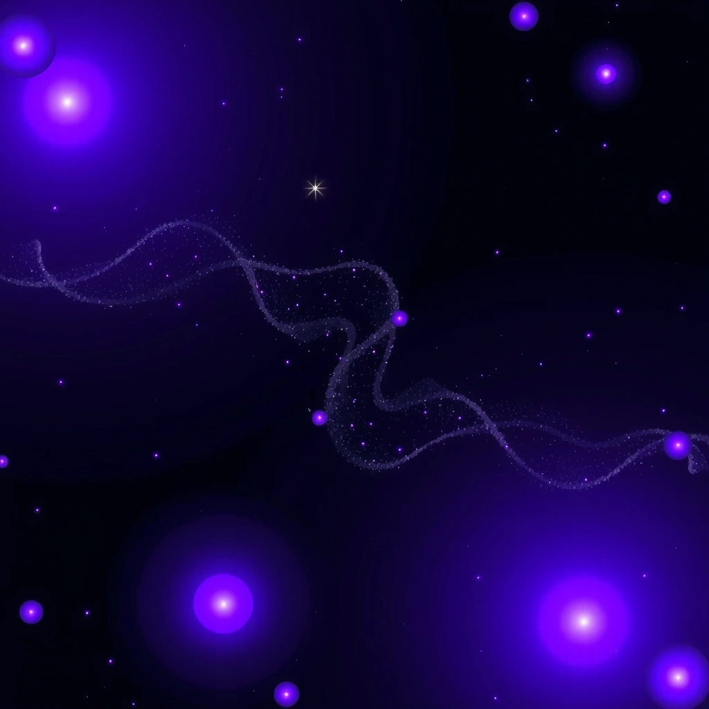 Fondo estelar con nebulosas sutiles